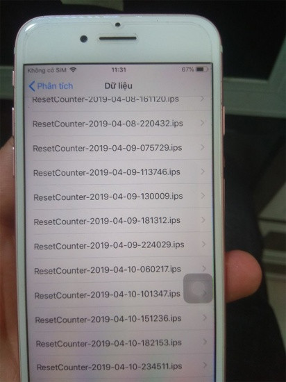 Cách kiểm tra iPhone có bị Reset Counter