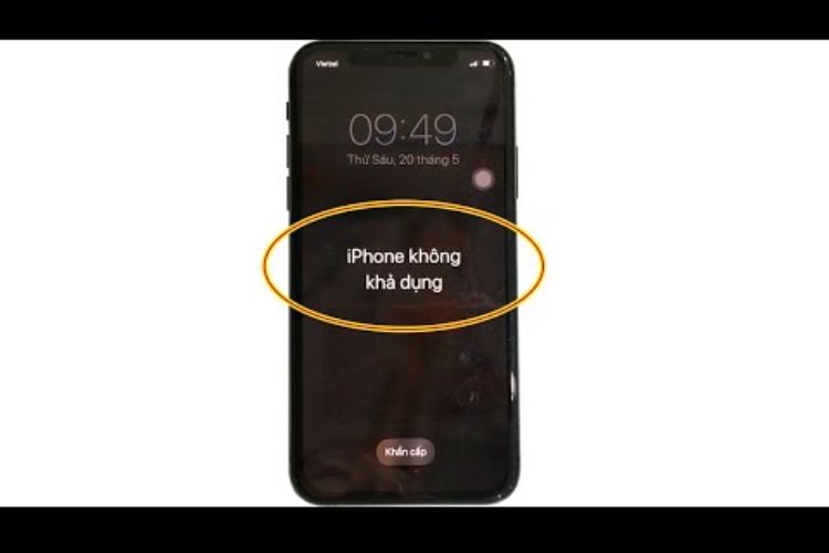 iPhone không khả dụng