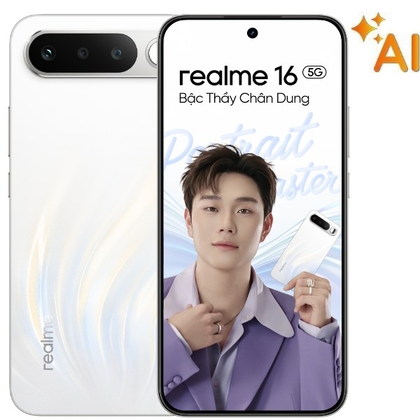 Thay ép kính Realme 16 5g