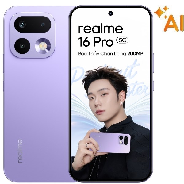Thay ép kính Realme 16 Pro 5g