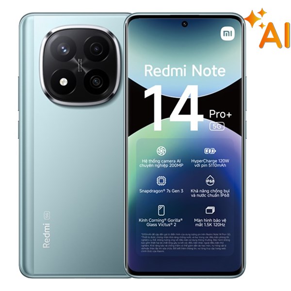 Thay màn hình Xiaomi Redmi Note 14 Pro+ 5G